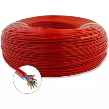 Кабель для пожарной и охранной сигнализации ПРОВОДНИК ксввнг(a)-ls 8x0.5 мм2, 15м OZ68056L15