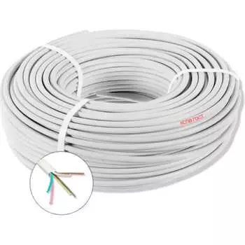 Кабель для пожарной и охранной сигнализации ПРОВОДНИК кспв 6x0.4 мм2, 15м OZ67778L15