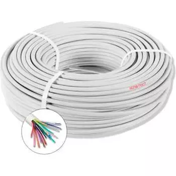 Кабель для пожарной и охранной сигнализации ПРОВОДНИК кспв 20x0.5 мм2, 2м OZ67821L2