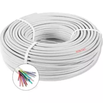 Кабель для пожарной и охранной сигнализации ПРОВОДНИК кспв 12x0.4 мм2, 15м OZ67835L15