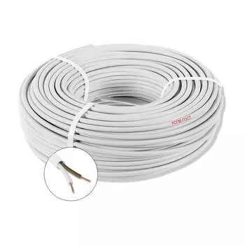 Кабель для пожарной и охранной сигнализации ПРОВОДНИК кспв 2x0.4 мм2, 100м OZ67782L100