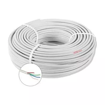 Кабель для пожарной и охранной сигнализации ПРОВОДНИК кспв 4x0.5 мм2, 10м OZ67786L10