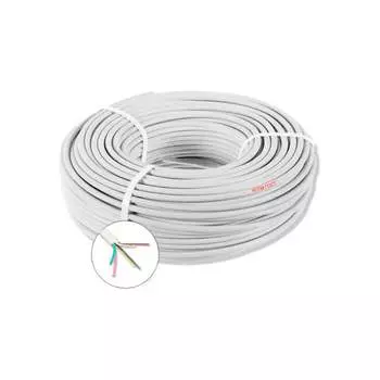 Кабель для пожарной и охранной сигнализации ПРОВОДНИК кспв 6x0.5 мм2, 15м OZ67779L15