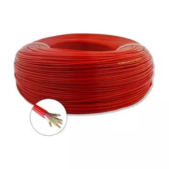 Кабель для пожарной и охранной сигнализации ПРОВОДНИК ксввнг(a)-ls 6x0.5 мм2, 10м OZ68028L10