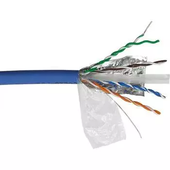 Кабель FTP LANMASTER LAN-6AFTP-LSZH-BL