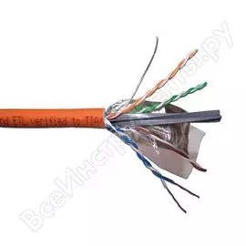 Кабель FTP LANMASTER LAN-6AFTP-LSZH