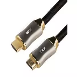 Кабель hdmi 2.0 gcr delux 2.0m чёрный нейлон hdr 4на2на2 viv51i281
