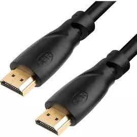 Кабель hdmi 2.0 gcr premium 0.5m 28-26 awg черный viv51i765