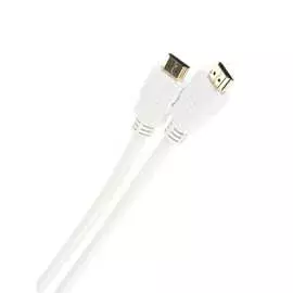 Кабель hdmi aopen/qust 19m/m 1.4v,3d/ethernet 1m, белый acg511w-1m