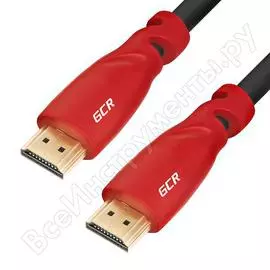Кабель hdmi gcr 1.5m, для подключения пк, тв, монитора, игровых и тв приставок vivhmi350-1.5m