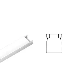 Кабель-канал nexel пвх белый 12x12 10.01.001.001