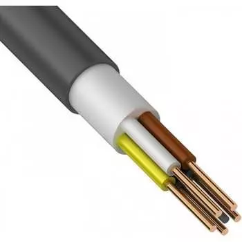 Кабель ККЗ ВВГнг(А)-LS 5x4 ЗП (0,66 кВ) (2259) KKZ40-00009557