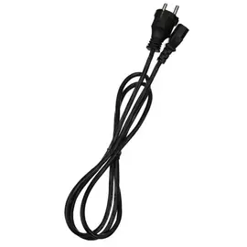 Кабель компьютер-розетка telecom 220v eu vde 3gx1,0мм2, 1,8m te021-cu1.0-1.8m