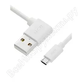 Кабель microusb gcr 0,15m для зарядки powerbank белый viv51i539