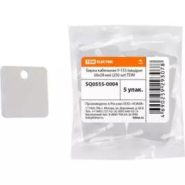 Кабельная бирка TDM ELECTRIC У-153 SQ0555-0004
