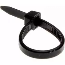 Кабельная нейлоновая хомут-стяжка REXANT 100x3,6 мм, черная 07-0101-4