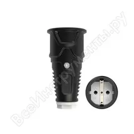 Кабельная розетка PCE 2510-sw