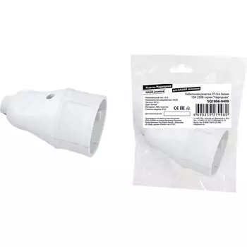 Кабельная розетка TDM ELECTRIC Народная SQ1806-0409