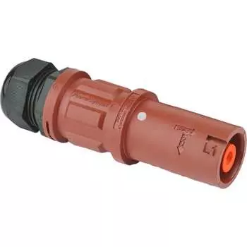 Кабельная розетка Valentini SPZ SPZ4LS1BR120MP