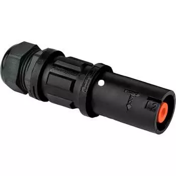 Кабельная розетка Valentini SPZ SPZ4LS2BK120MP