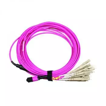 Кабельная сборка LANMASTER MPO-12LC LAN-12M-12LC/OM4-3.0