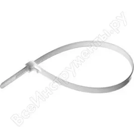 Кабельная стяжка keltos 7,2x300 белая многоразовая 100 шт 5097