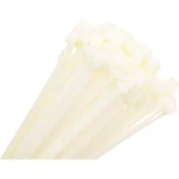 Кабельные стяжки КРЕП-КОМП 4,8х428 белый жкб48428