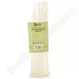 Кабельные стяжки квт ксс grizzly 5х300 б 50 шт. 78825