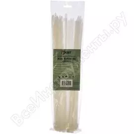 Кабельные стяжки квт ксс grizzly 8x400 б 50 шт. 78829