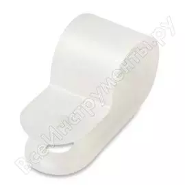 Кабельный скоба под винт для крепления кабеля Hyperline