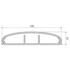 Кабельный канал KOPOS ELEGANT LE 100_HD