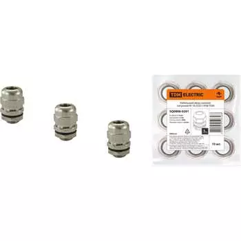 Кабельный латунный ввод-сальник TDM ELECTRIC SQ0806-0301