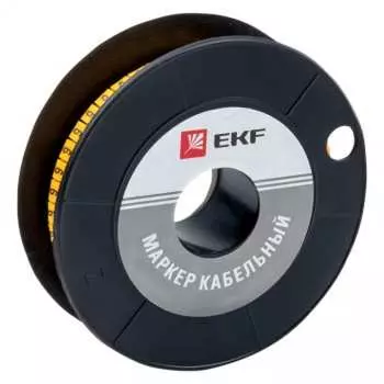 Кабельный маркер EKF ЕС-2 plc-KM-4-6
