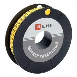Кабельный маркер EKF ЕС-3 PROxima plc-KM-6-B