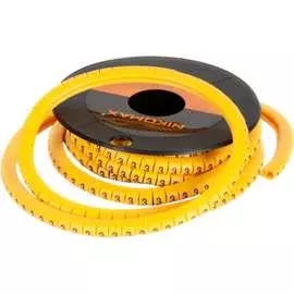 Кабельный маркер NIKOMAX буква F NMC-CMR-F-YL-500