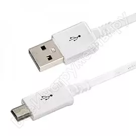 Кабель rexant usb mini usb длинный штекер 1м белый 18-4401