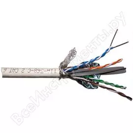 Кабель sftp lanmaster 4 пары, кат. 6, белый, 305м в кат., lan-6esftp-wh