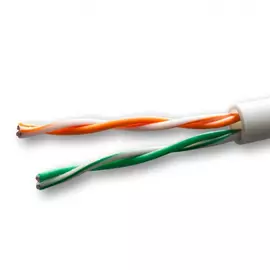 Кабель suprlan median utp cat.5e 2x2xawg24 cu pvc indoor 500м 01-0225