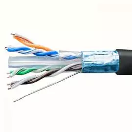 Кабель suprlan six f/utp cat.6 4x2xawg23 cu pe outdoor 305м 01-1018