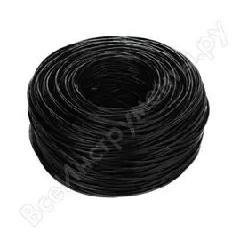 Кабель telecom cu ftp 4 пары, категория 5e, внешний, бухта 305м ftp4-tc1000c5en-cu-os