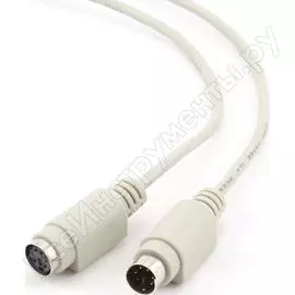 Кабель-удлинитель gembird ps/2 порта cablexpert 6f/6m cc-142-10