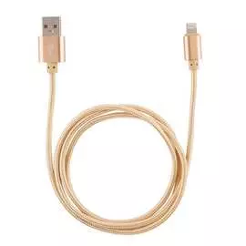Кабель usb/lightning energy et-01 цвет - золотой 006277