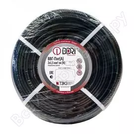 Кабель ввг-пнг dori 2х1,5 50м гост 3198