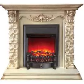 Каминокомплект RealFlame PATRICIA STD/EUG WT FOBOS BL 10020502
