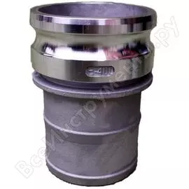 Камлок тип e-400 (75 мм-4", алюминий, штуцер "папа") zitrek 079-0185