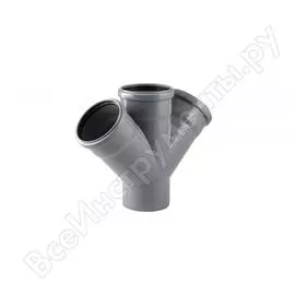 Одноплоскостная канализационная крестовина RTP 36470