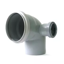Канализационный переходной универсальный тройник АТЛАС ПЛАСТ SPCTV0110050