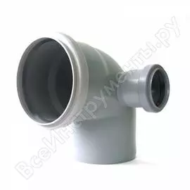 Канализационный переходной универсальный тройник АТЛАС ПЛАСТ SPCTVR110050