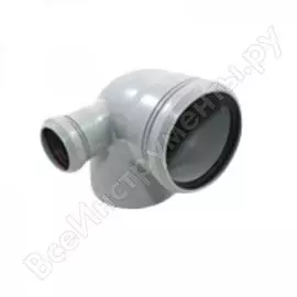 Канализационный переходной универсальный тройник АТЛАС ПЛАСТ SPCTVL110050