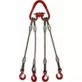 Канатный четырехветвевой стальной строп КанТраст 4СК 4SKO252000